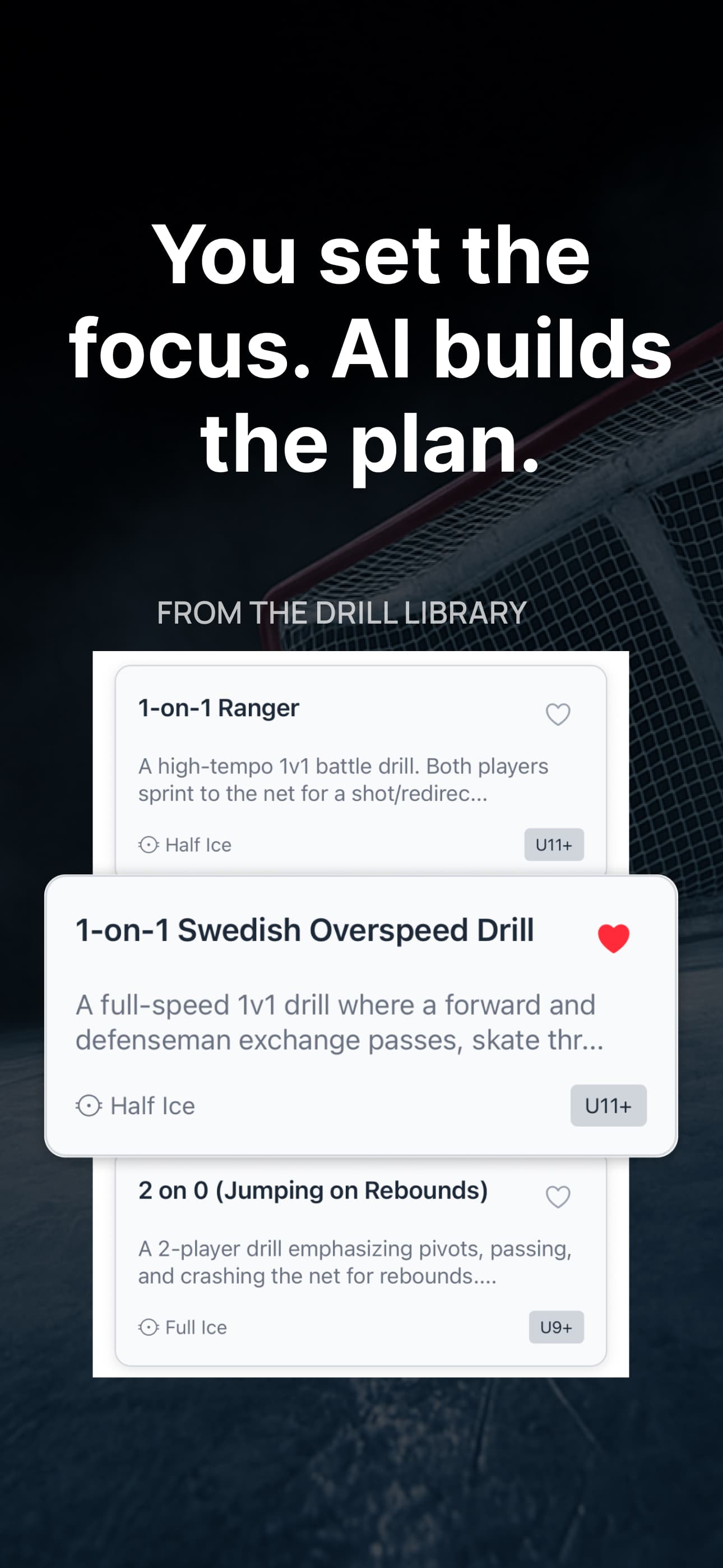AI-powered drill library